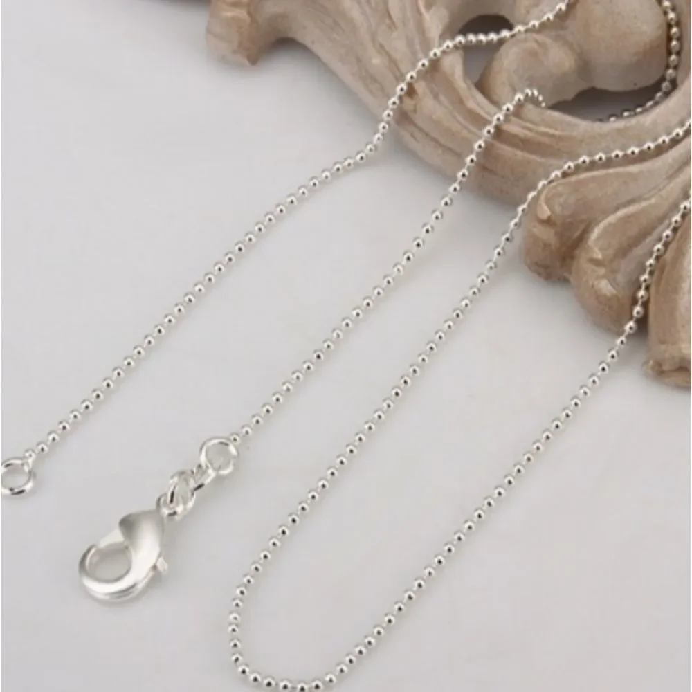 Damaged Silver plated necklace / chain